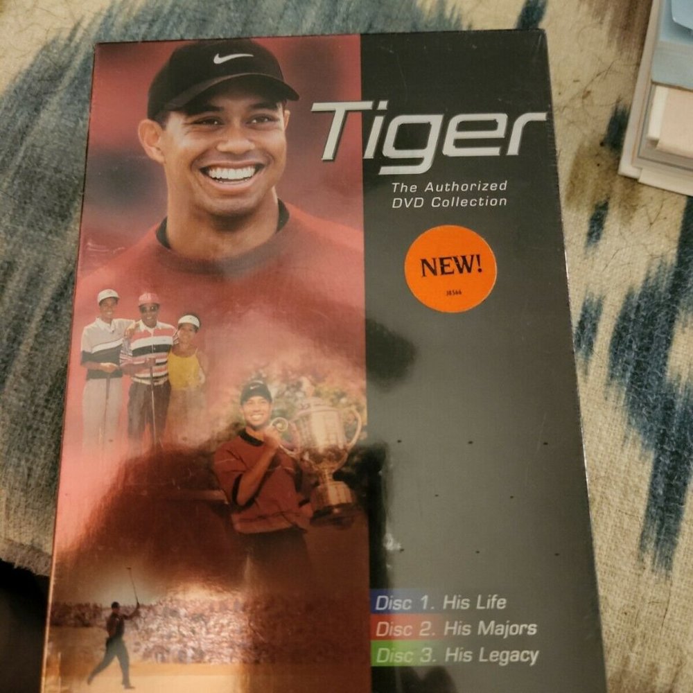 The Authorized DVD Collection By Tiger Woods PGA Golf New Sealed